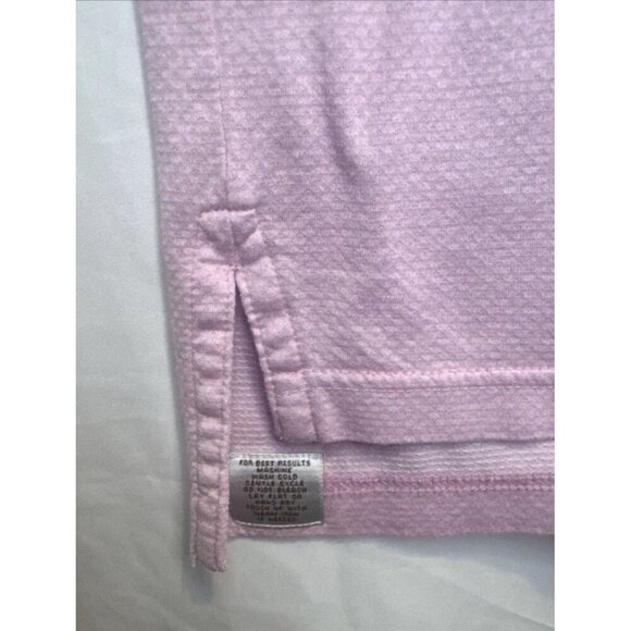 Peter Millar Men’s Pink Cotton Performance Golf Polo Sz L - Picture 2 of 9